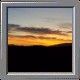 Sunset over the Franklins