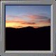 Sunset over the Franklins