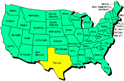 US map