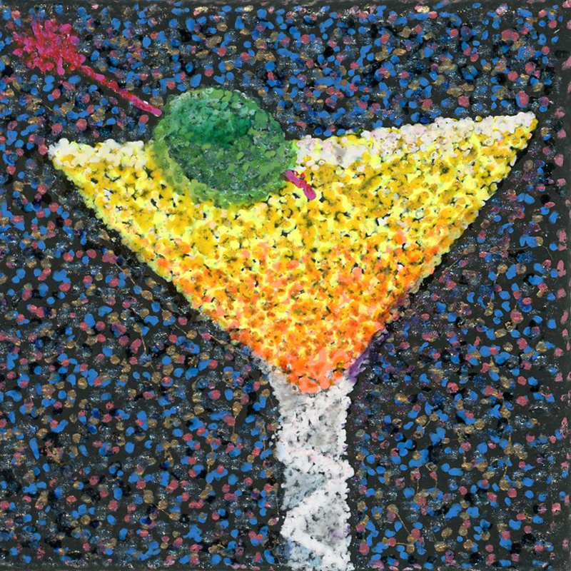 martini pointillism