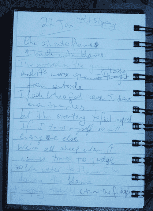 Hot and Slippery poem