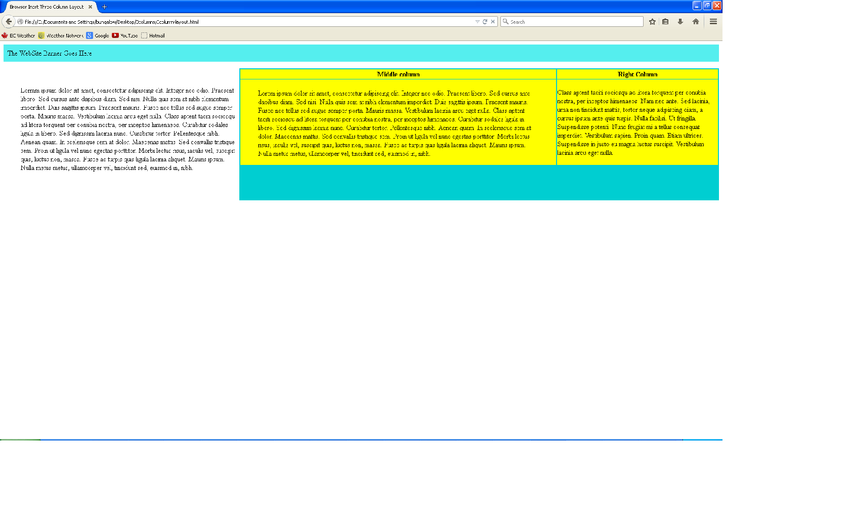 Firefox Browser screen shot
