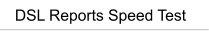DSL Reports Speed Test