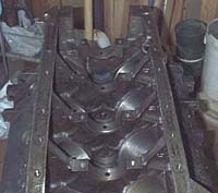 Bottom End of Engine Block