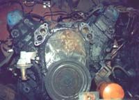 Front View of Engine
