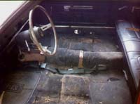 Front and Rear Seats Gone