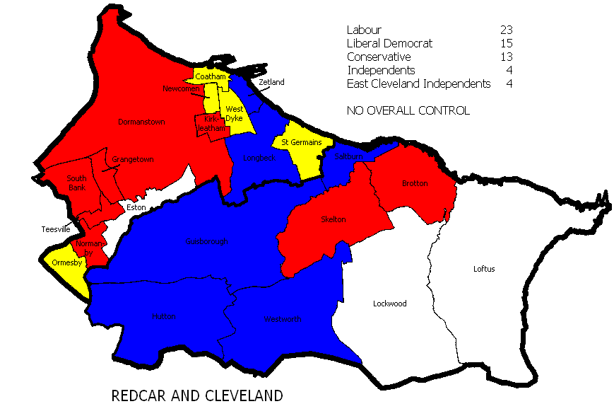 Redcar and Cleveland Borough Council Election 2003
