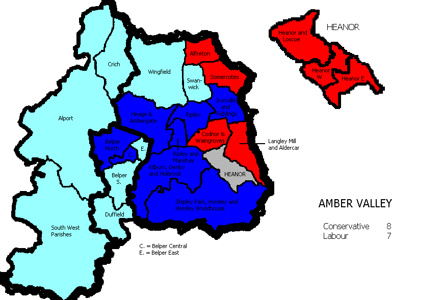 Amber Valley Borough Council Election 2004