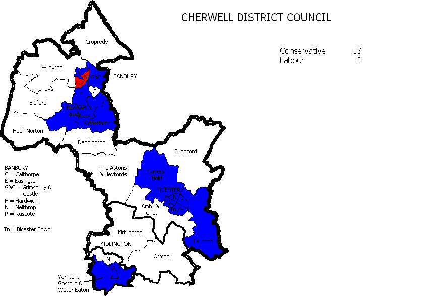 Cherwell District Council Election 2004