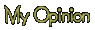 [ My Opinion ]