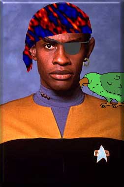 Tuvok as a Pirate