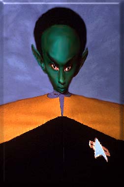 Tuvok as an X-files alien