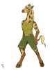 Giraffe anthro - color