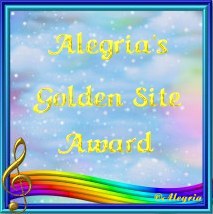 Alegria's Golden Site Award
