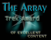 The Array Trek Award of Excellent Content