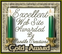 Candle Creations Excellent Website Award