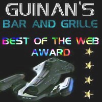 Guinan's Bar and Grille Best of the Web Award