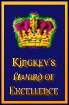 KingKev's Award of Excellence