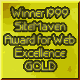 SiteMaven Gold Award for Web Excellence