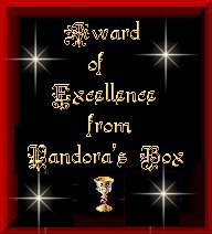 Pandora's Box Award of Excellence