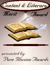 Content and Literary Award of Merit