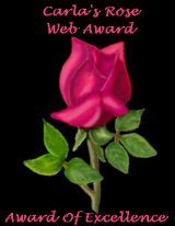 Carla's Rose Web Award of Excellence