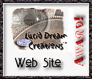 Lucid Dream Creations Web Site Award