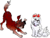 Love struck Dog