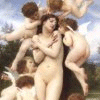 Venus and A Flock of Cupids