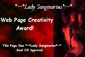 Web Page Creativity Award
