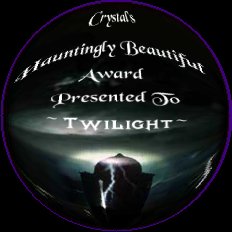 Hauntingly Beautiful Award
