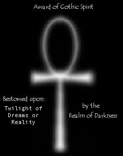 Award of Gothic Spirit