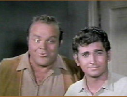 (Hoss & Little Joe peruse some literature)