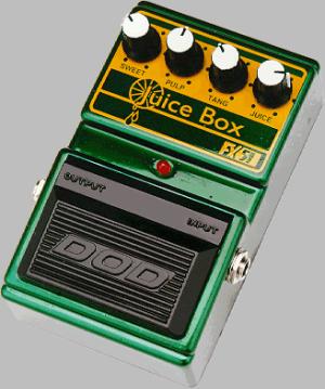 A scan of my DOD FX51 Juice Box pedal!