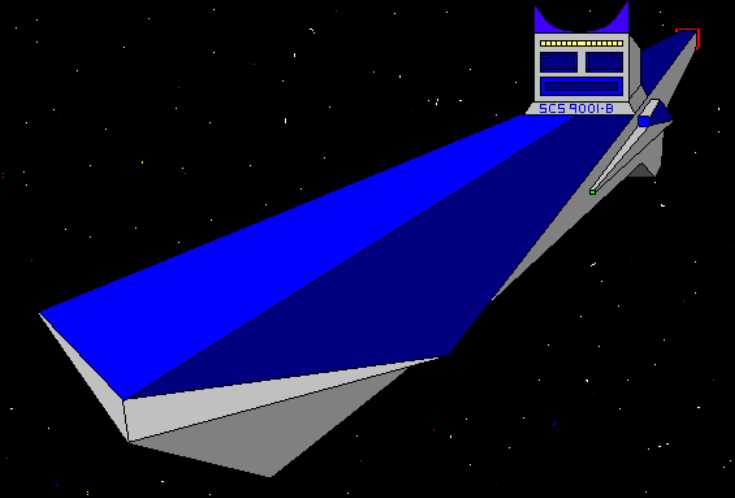 USS Lodestar-Crusader SCS 9001-Beta, SPACECOM Flagship