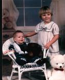 Tinas's children, Arica and Tianna