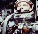 John Glenn in Mercury capsule - 1962