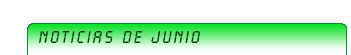 Todo lo publicado en el mes de junio