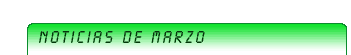 Todo lo publicado en el mes de marzo