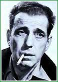 Bogart con el cigarrillo... �relacionado con su c�ncer?
