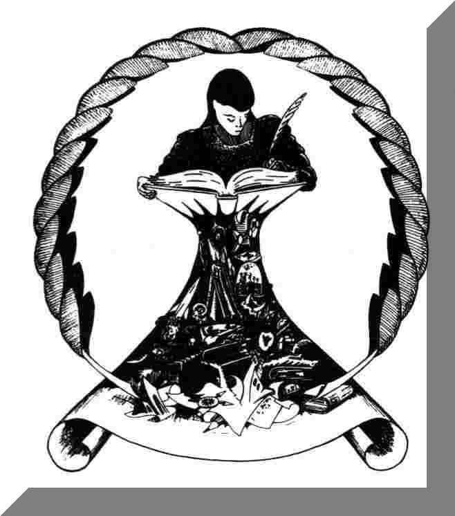 Logotipo del Sal�n de la Fama de la Ciencia Ficci�n y Fantas�a