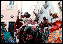 Dancing Samba de Roda in Pelourinho