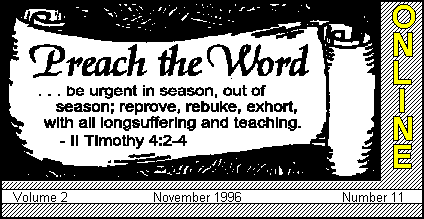 Preach the Word ONLINE