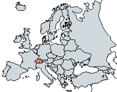 Mapa - Localiza��o na Europa