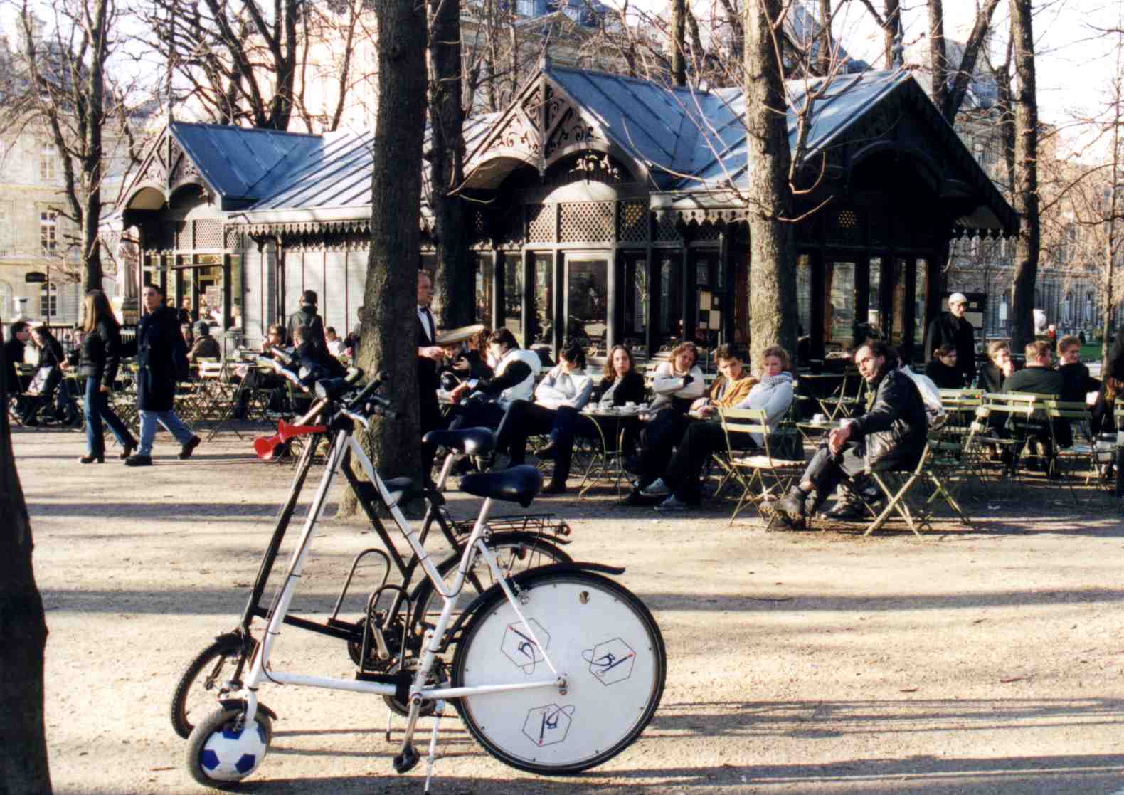 Funny bikes at the Luxembourg