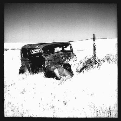 Photo of Abandoned Automobile - Hardman, Oregon