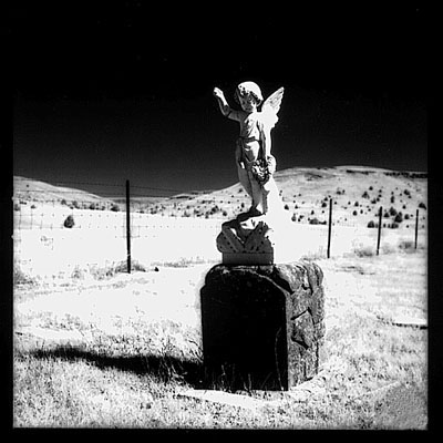 Photo of Headstone in Lonerock Cemetary, Oregon