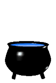 Animated Bubbling Cauldron