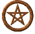 Animated Wood Pentagram