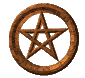 Small Wood Pentagram